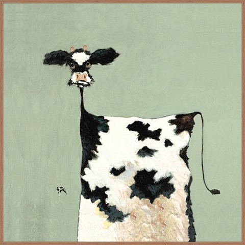 装饰画-奶牛