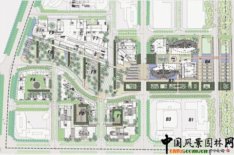 09北京园林优秀设计奖——北京金融街景观...