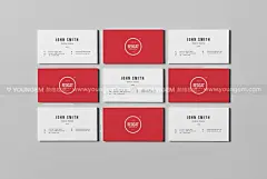 信封信纸名片企业vi应用文具设计贴图ps样机素材场景展示效果模板素材