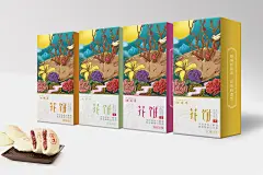 -德胜斋品牌设计-花饼包装设计