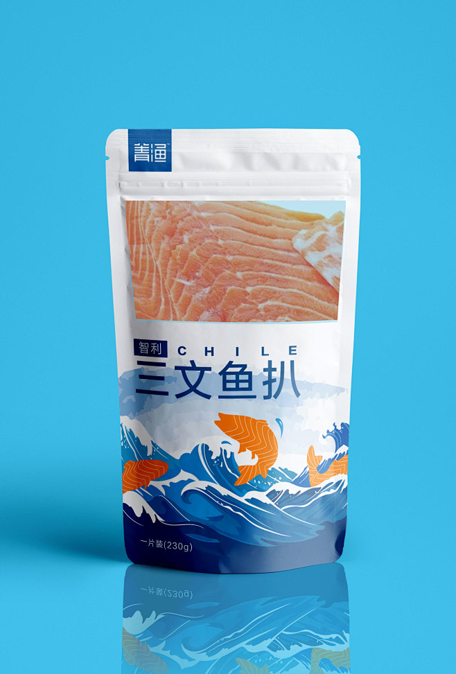 智利三文鱼包装