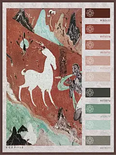 分享｜敦煌色之新春“红”色系