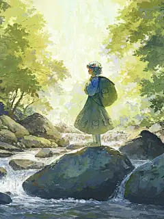 色彩明亮而舒适，这组插画带你进入童话世界 - 小红书