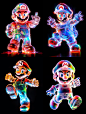 browntimothy_Super_Mario_of_semi_transparent_fluorescent_hologr_b12af8ef-5e30-4de6-b9de-d83700d07280