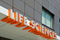 Life sciences signage