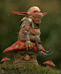 NANDLASKAR- DIGITAL SCULPTOR - MushroomGoblin 