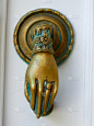 Knocker，安德罗斯岛，希腊