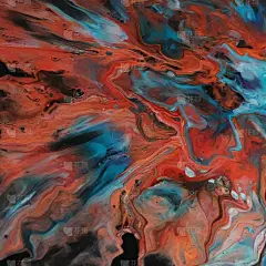 豪华抽象流体艺术绘画背景酒精水墨技法