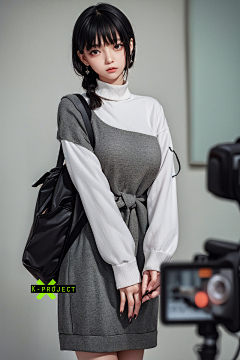谁也认不出来我吧采集到ai美女