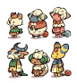 HAPPY NEW YEAR EVERYONE!  Left 2014 behind and here comes 2015. At far east people gave every year a animal symbol, and the symbol of 2015 is sheep. So here’re some sheep villagers for you as a new year greeting!  Also I’d upload a sheep drawing on...