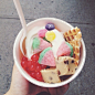 i have a froyo obsession Ｏ(≧▽≦)Ｏ #甜品#