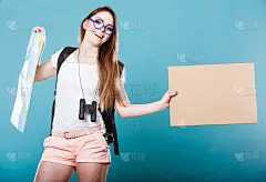 搭顺风车的女人，你的短信是空白的。