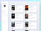 Movie/Cinema UI Inspiration – Muzli -Design Inspiration : via Muzli