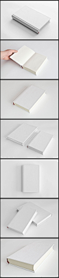 空白书籍样机模板素材 字典 小本画册 封面 贴图 提案 模板 平面设计 效果图 分层素材