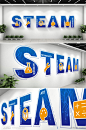 创客空间STEAM文化墙素材