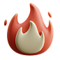 火热火焰能量3D图标