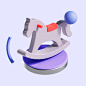 3D illustrations for MTS Money  No
