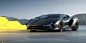 Behance 上的 Lamborghini Sian CGIs