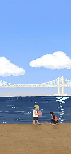 插画 手机壁纸 背景图
