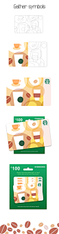 Deeply look at Starbucks Gift Card Mock : Andysign = Andy Design