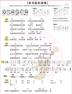 杨小冬采集到ukulele谱