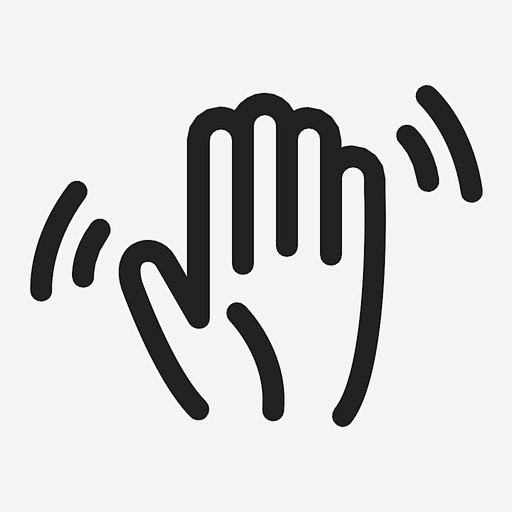 手再见挥手图标_88ICON https://88icon.com 手 再见 挥手 拇指 手掌 问候 五 手指 手势