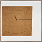 Victor Pasmore, R.A. 1908-1998 LINEAR MOTIF signed with initials, dated 61; also signed, signed with initials, dated 1961 and inscribed on the reverse, oil and pencil on panel