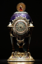 法贝热彩蛋时钟，沙皇尼古拉二世送给皇后的礼物