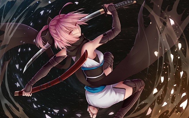 #pink hair, #anime, ...