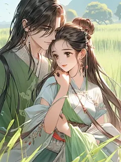 古风言情情侣 | Ai绘画
@叙叙叙叙白