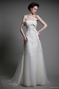 深圳蜜色新娘采集到Tony Ward 2013 bridal collection