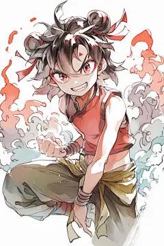 封神哪吒绘画人物形象