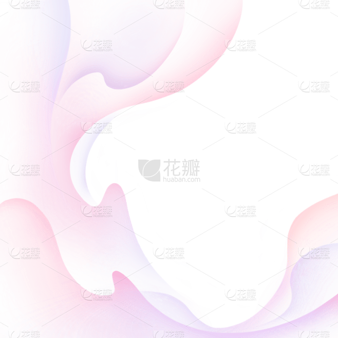 七夕情人节渐变烟雾元素