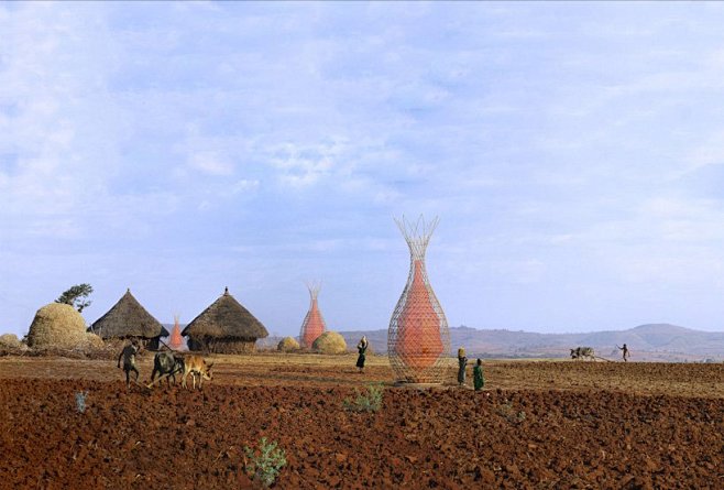 warka water towers c...