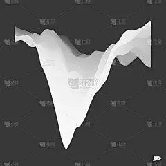 3 d抽象背景。未来的技术风格。动作说明。