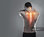 背痛,靶子,脊椎,脊柱,痛苦图片素材
