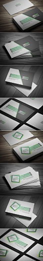 Simple Business Card 2 Versions #采集大赛#