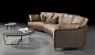Contemporary sofa / indoor / leather - ALFRED - Gamma Arredamenti International