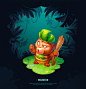 Treasure Hunter - Game Art : We're glad to represent you our new RPG game concept - Treasure Hunter. It's a game with brave and inventive tiger Rocky who, despite everything, hunts for treasure. Discover the new bright world with different animal characte