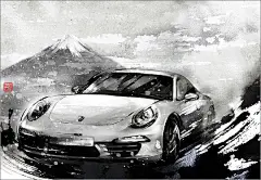 台湾Jungshan水墨风格插画作品设计欣赏(3)_设计欣赏_影楼数码_黑光网