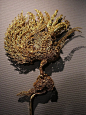 明代金凤簪，1972年江西南城县益端王夫妇墓出土，是一对儿，工艺精巧的令人咋舌。江西省博物馆藏品。,云游四海的谢田