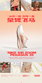 Nike耐克官方 AIR ZOOM PEGASUS 39 女子耐克飞马跑步鞋DH4072-tmall.com天猫