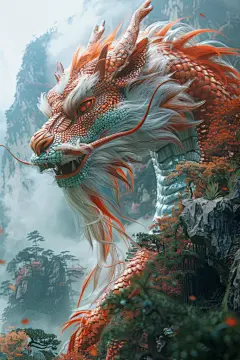 中国古代神话中的麒麟创作