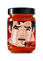 Super Hot Sauce : Pack concept for pepper sauce.