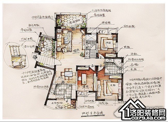 室内手绘平面图的 搜索结果_360图片