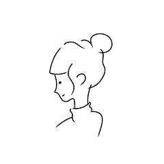 不亻欧采集到线条素材——极简人物画