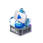 Techsy Technology 3D Icons : Stylish set of 30 metal 3D icons about technology. Great for designing a website, an app, or a modern presentation.