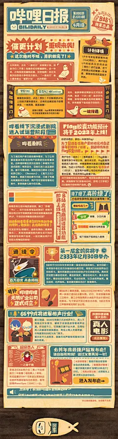 2021哔哩日报船新归来！,2021哔哩日报船新归来！