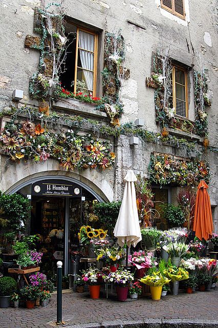 法国阿讷西花店