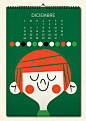 Kids Calendar on Behance